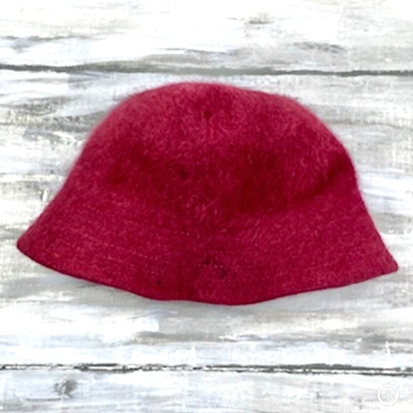 Vintage Bloomingdale’s 1920’s French Cloche Wool Blend Hat Gatsby Mulberry Hat main image 7
